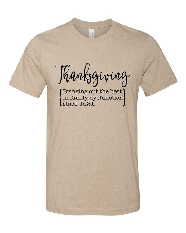 Thanksgiving Family Graphic Tee